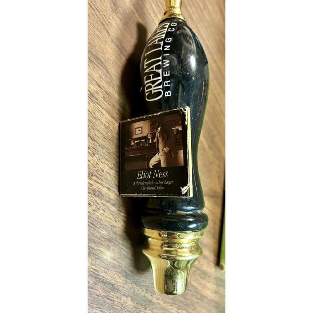 Great Lakes Brewing Co. Eliot Ness Tap Handle‎ – Amber Lager